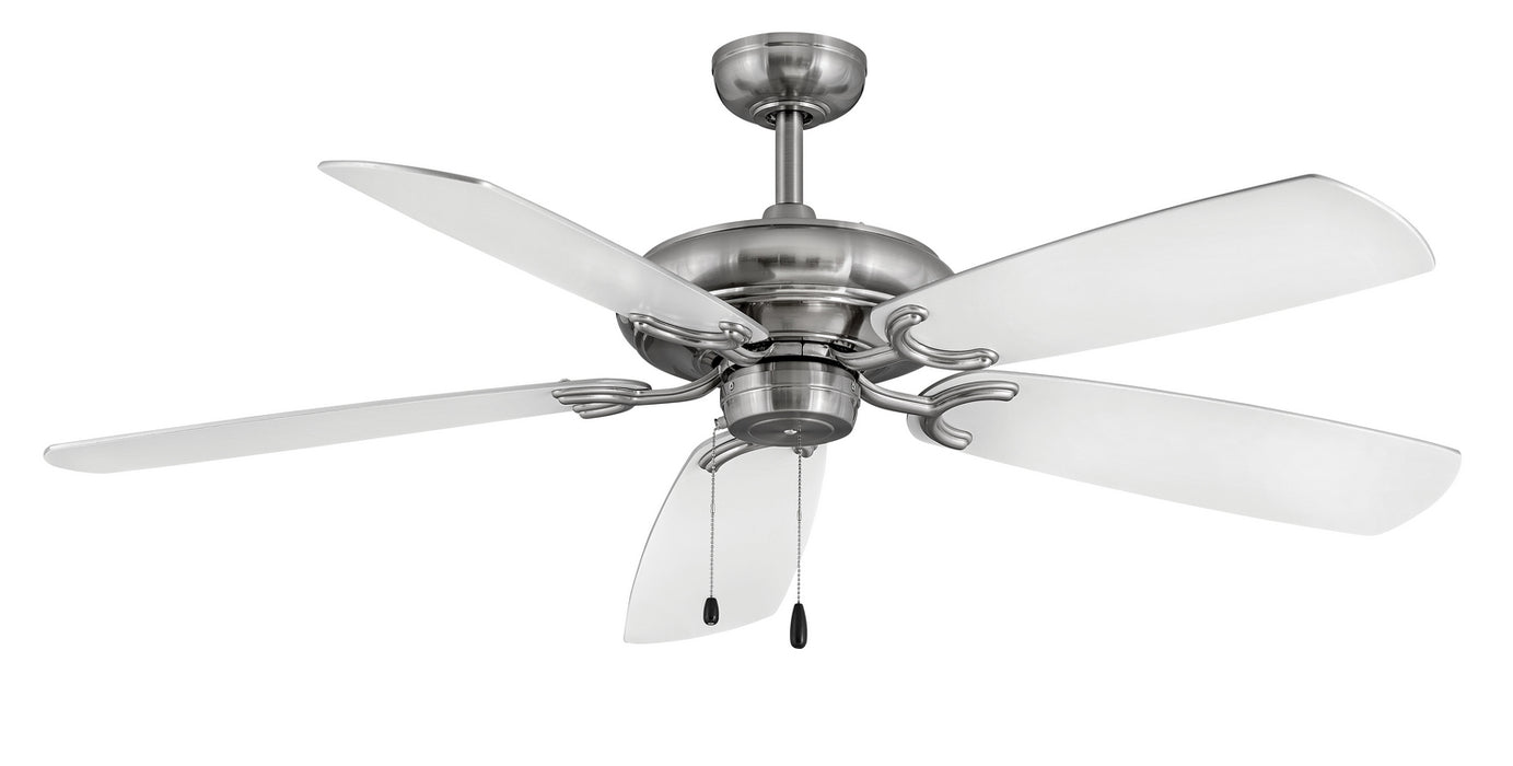56``Ceiling Fan from the Grove collection in Brushed Nickel finish
