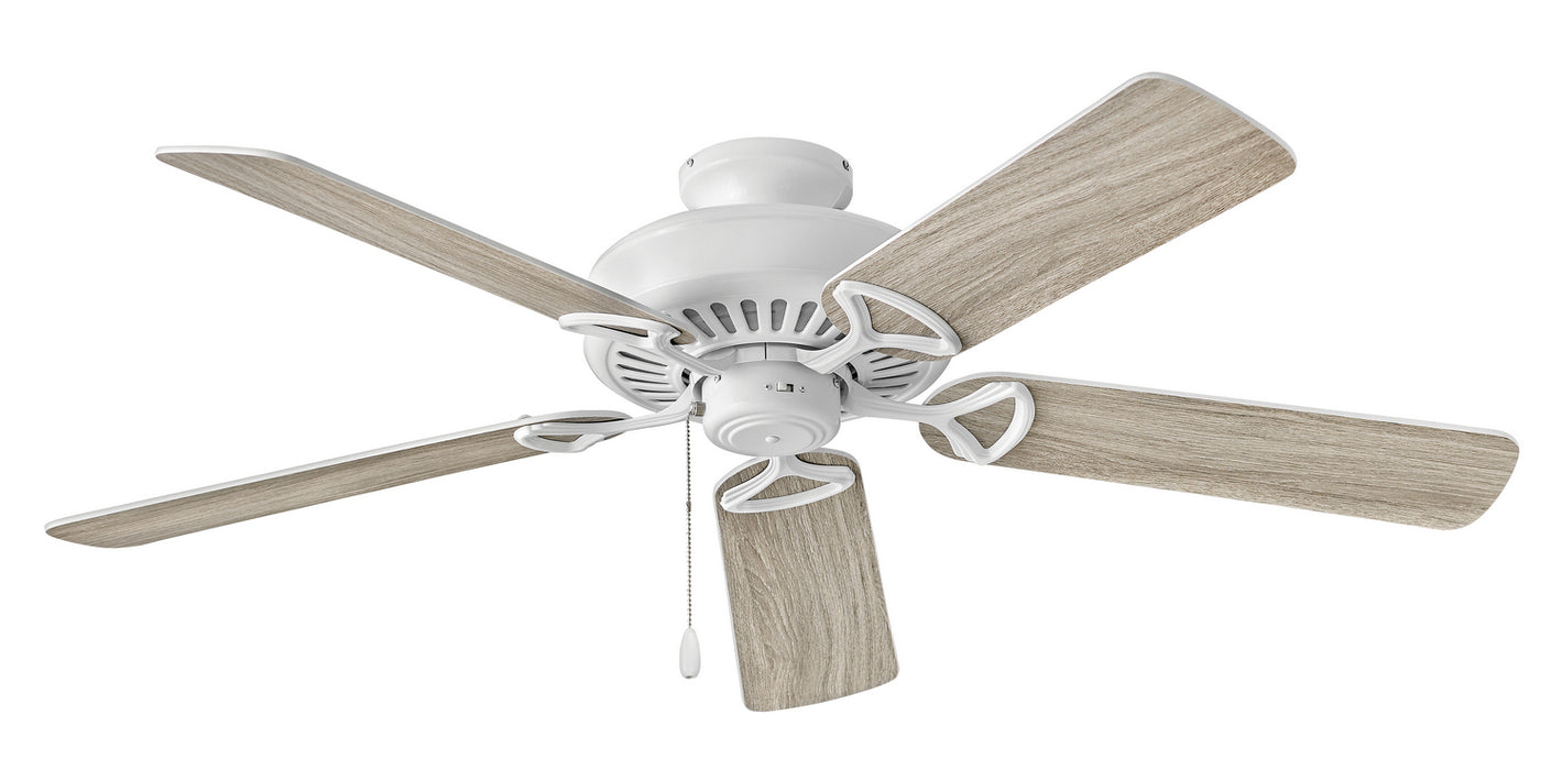 52``Ceiling Fan from the Windward collection in Appliance White finish
