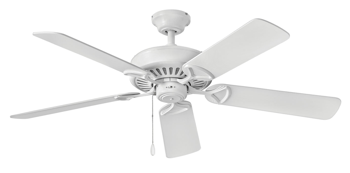 52``Ceiling Fan from the Windward collection in Appliance White finish