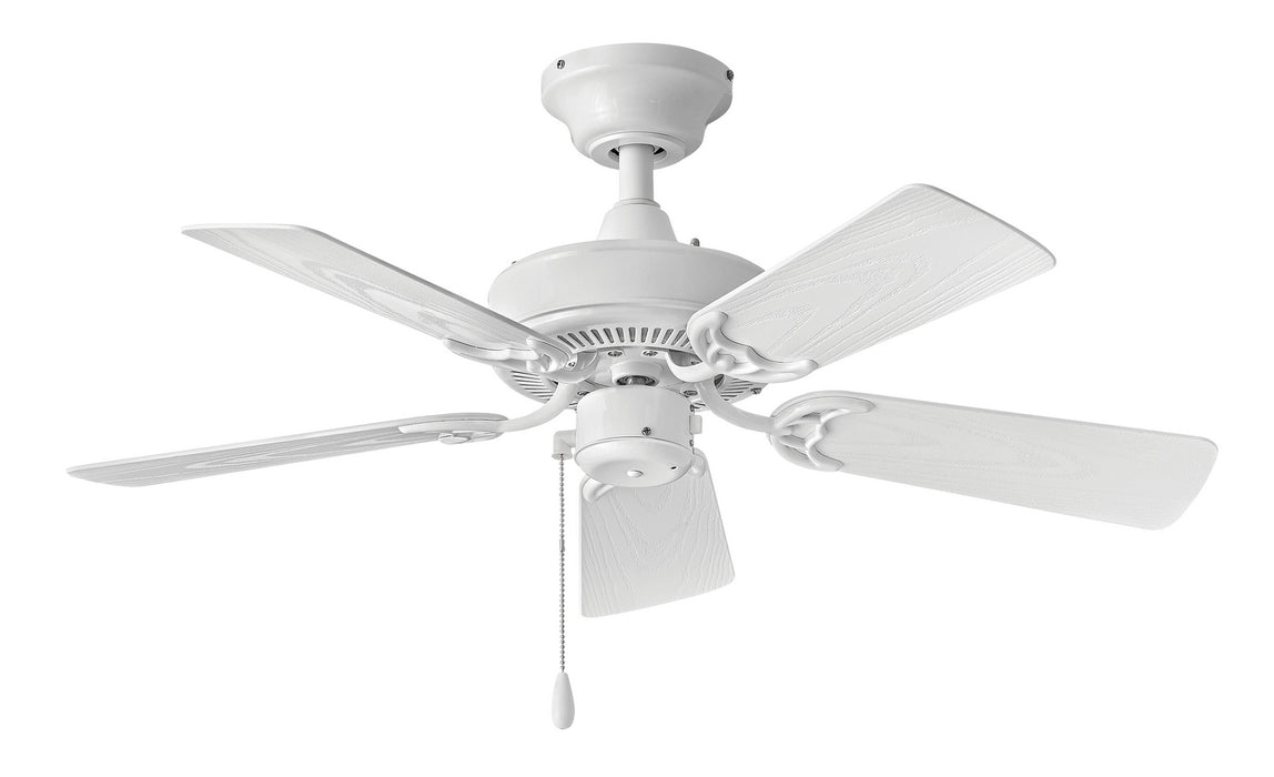 36``Ceiling Fan from the Cabana collection in Appliance White finish