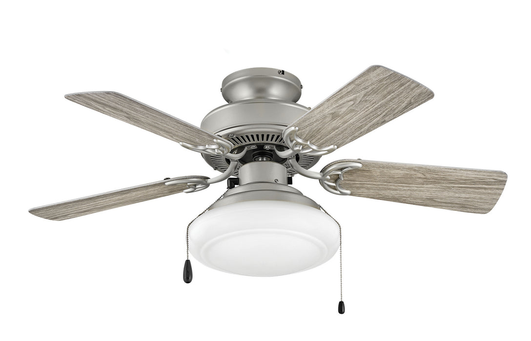36``Ceiling Fan from the Cabana collection in Brushed Nickel finish