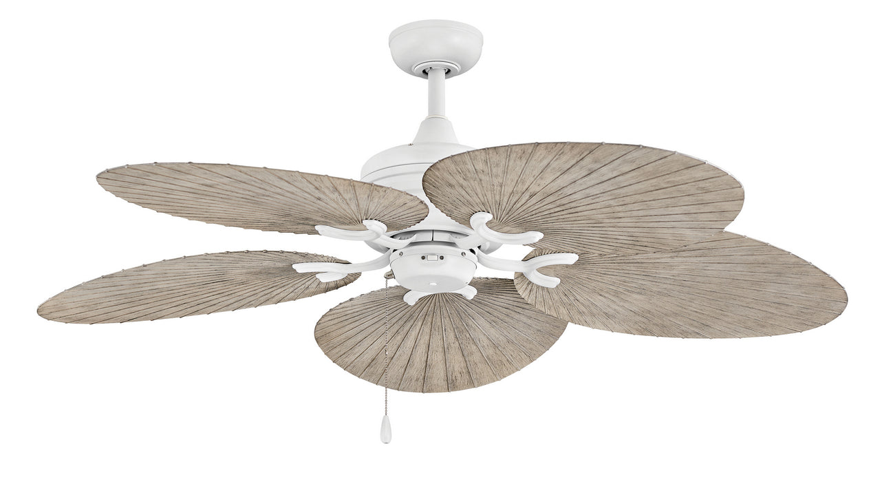 52``Ceiling Fan from the Tropic Air collection in Matte White finish