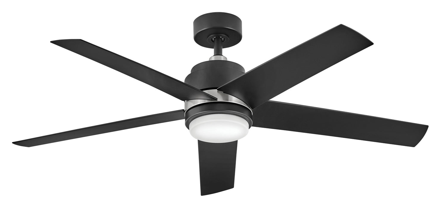54``Ceiling Fan from the Tier collection in Matte Black finish