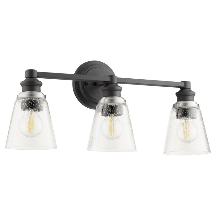 Three Light Vanity from the Dunbar collection in Noir finish