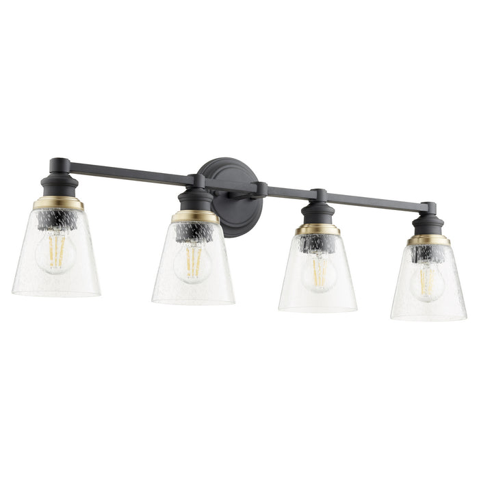 Four Light Vanity from the Dunbar collection in Noir finish