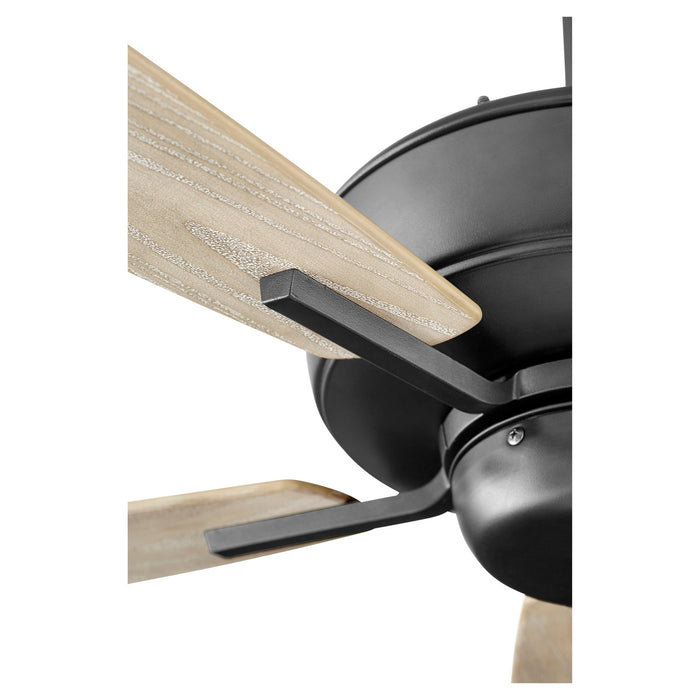 52``Patio Fan from the Breeze Patio collection in Noir finish