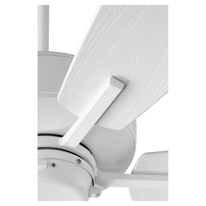 52``Patio Fan from the Breeze Patio collection in Studio White finish