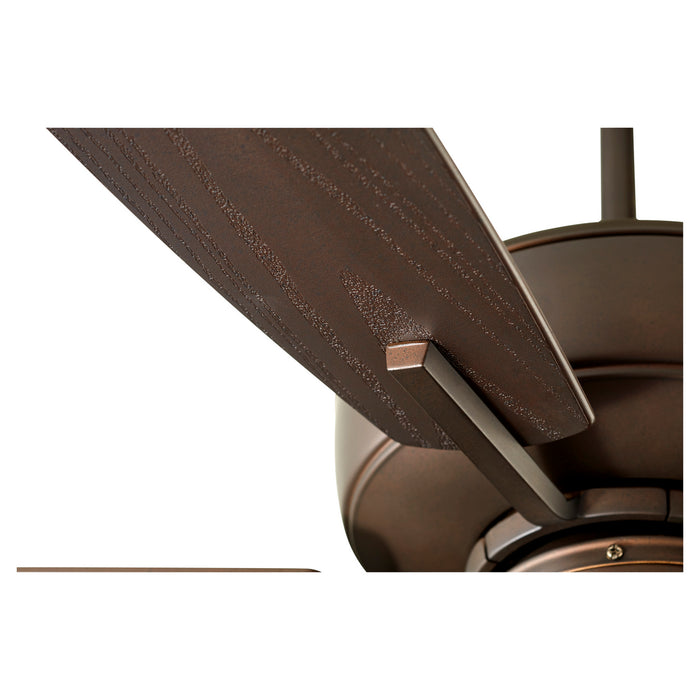 52``Patio Fan from the Breeze Patio collection in Oiled Bronze finish