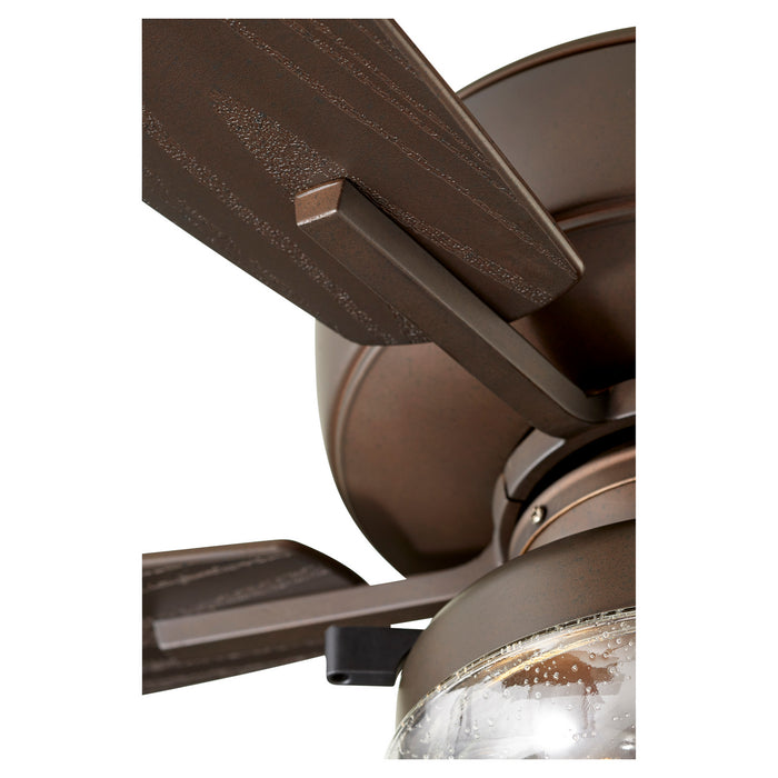 52``Patio Fan from the Breeze Patio collection in Oiled Bronze Oiled Bronze finish