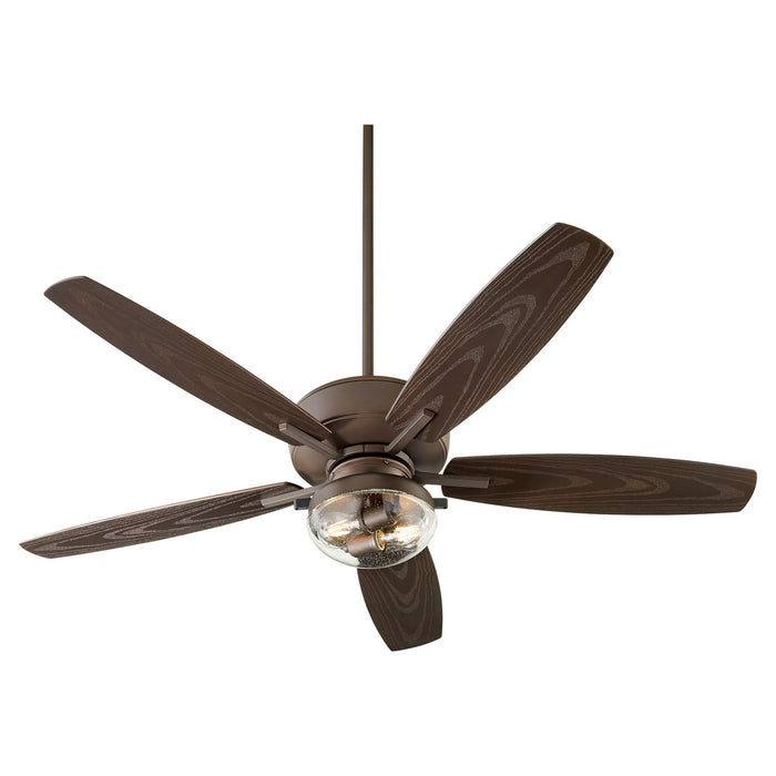 52``Patio Fan from the Breeze Patio collection in Oiled Bronze Oiled Bronze finish