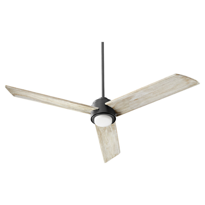 60``Ceiling Fan from the Trio collection in Noir finish