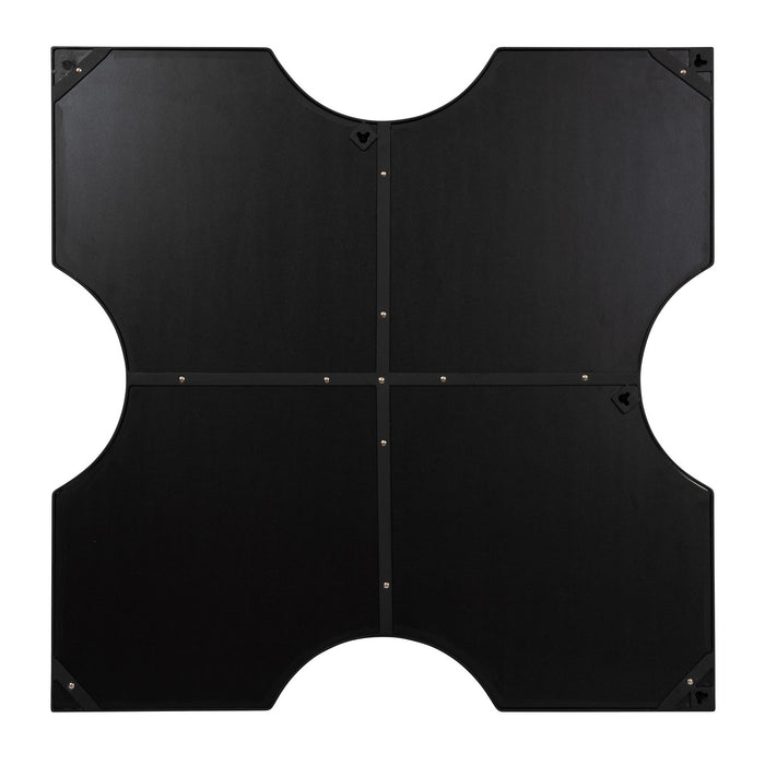 Mirror from the Extra collection in Black finish