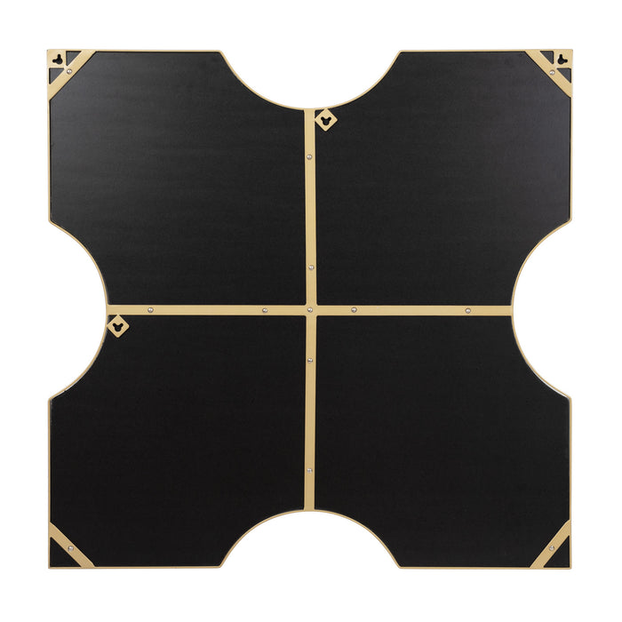 Mirror from the Extra collection in Gold finish