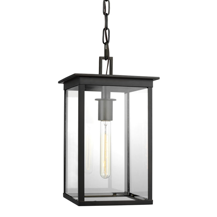 One Light Outdoor Pendant from the FREEPORT collection in Heritage Copper finish