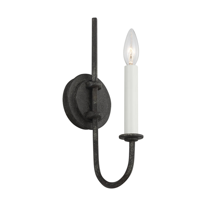 One Light Wall Sconce from the CHAMPLAIN collection in Iron Oxide finish