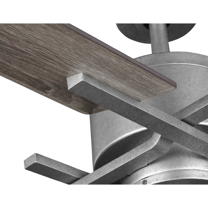 Blade from the Bedwin collection in Galvanized Finish finish