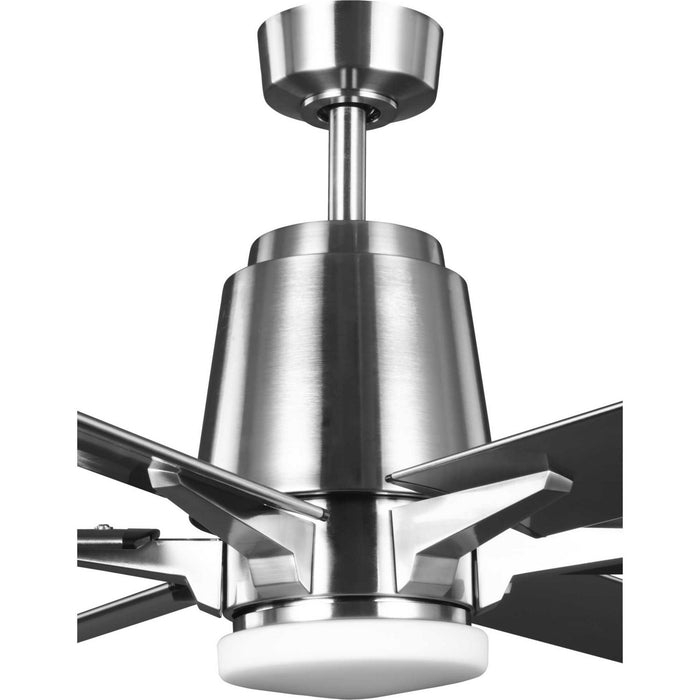 60``Ceiling Fan from the Arlo collection in Brushed Nickel finish