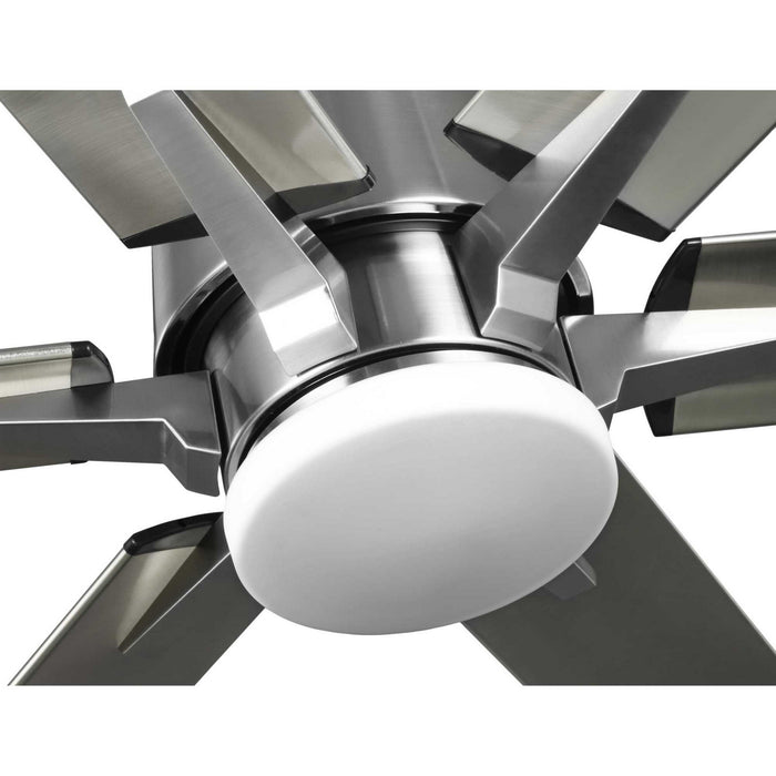 60``Ceiling Fan from the Arlo collection in Brushed Nickel finish