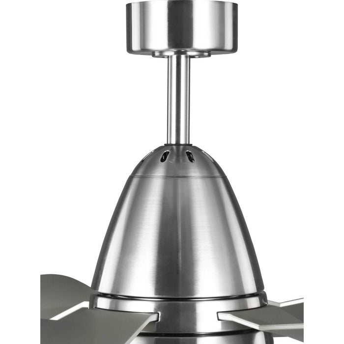 60``Ceiling Fan from the Holland collection in Brushed Nickel finish