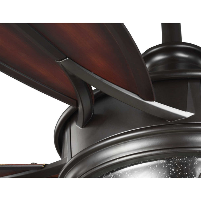 54``Ceiling Fan from the Alfresco collection in Architectural Bronze finish