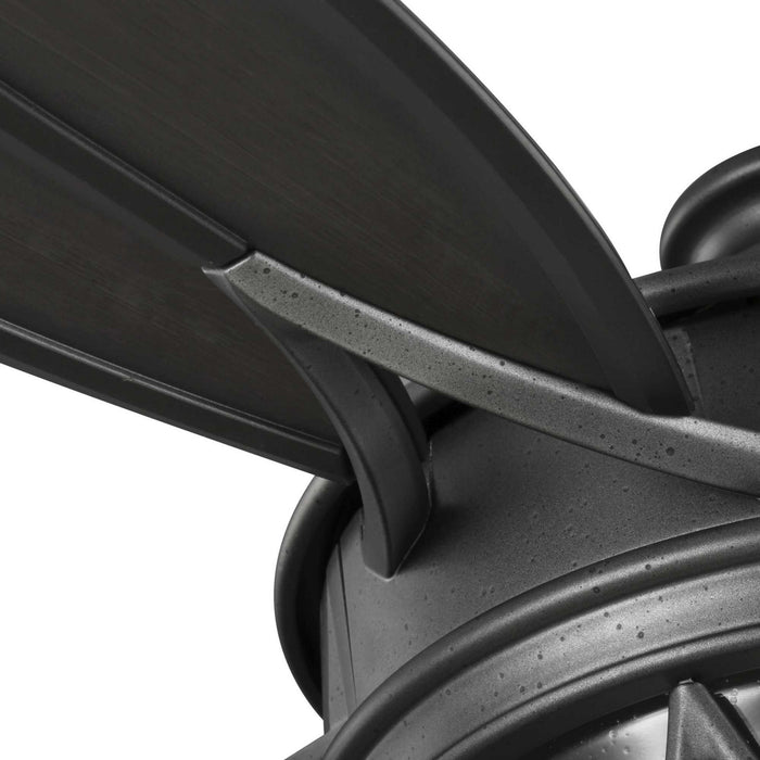 54``Ceiling Fan from the Alfresco collection in Blistered Iron finish