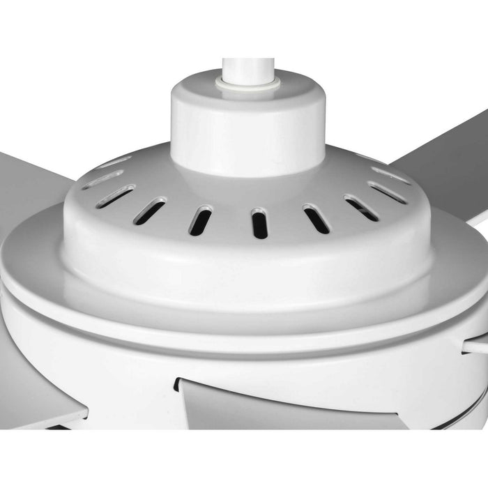54``Ceiling Fan from the Albin collection in Satin White finish
