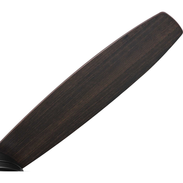 54``Ceiling Fan from the Albin collection in Black finish