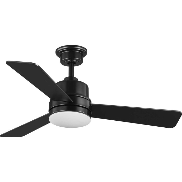 44``Ceiling Fan from the Trevina II collection in Black finish
