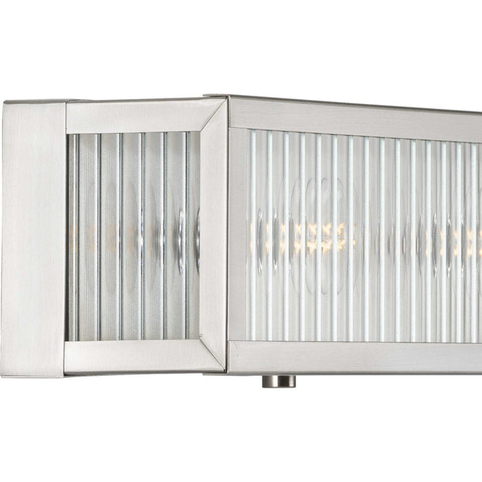 Two Light Bath from the Dwyer collection in Stainless Steel finish