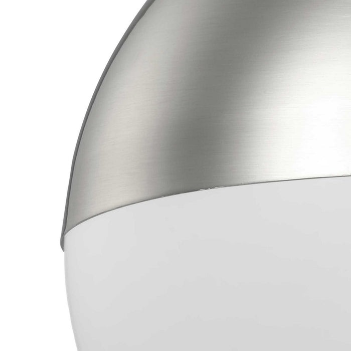 LED Pendant from the Globe LED collection in Brushed Nickel finish