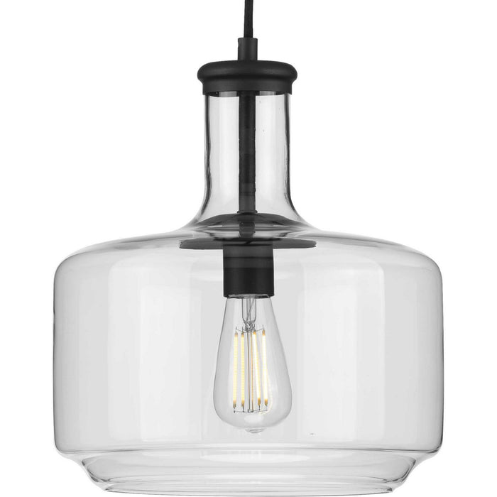 One Light Pendant from the Latrobe collection in Black finish