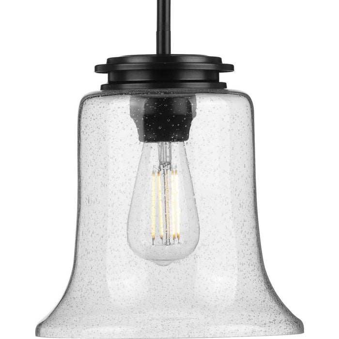 One Light Mini Pendant from the Winslett collection in Black finish
