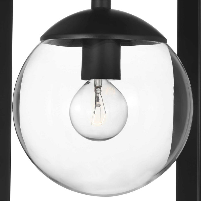 Two Light Pendant from the Atwell collection in Black finish