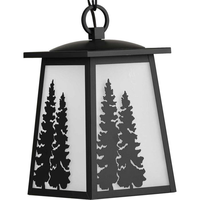 One Light Hanging Lantern from the Torrey collection in Antique Bronze finish
