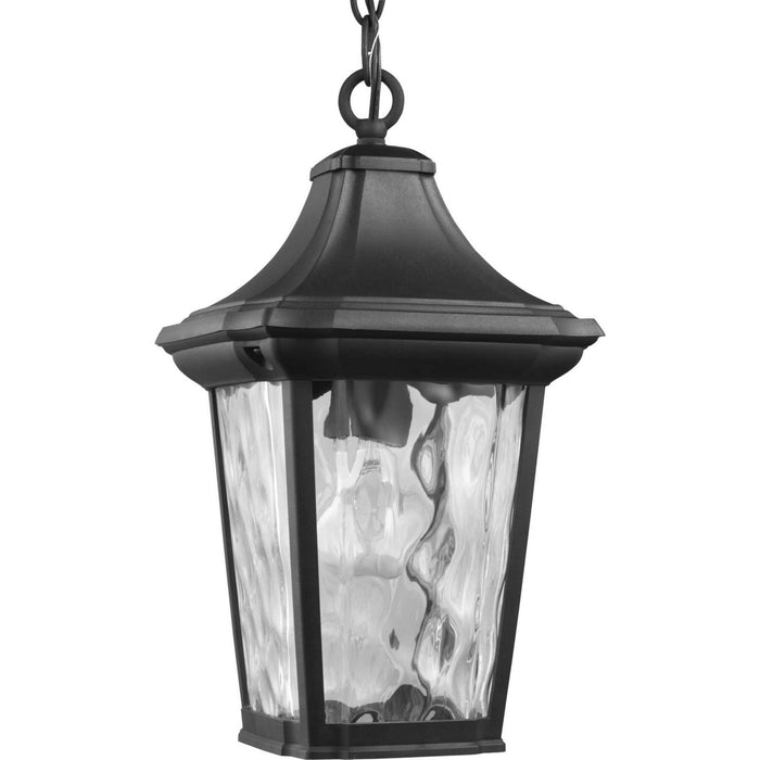 One Light Hanging Lantern from the Marquette collection in Black finish