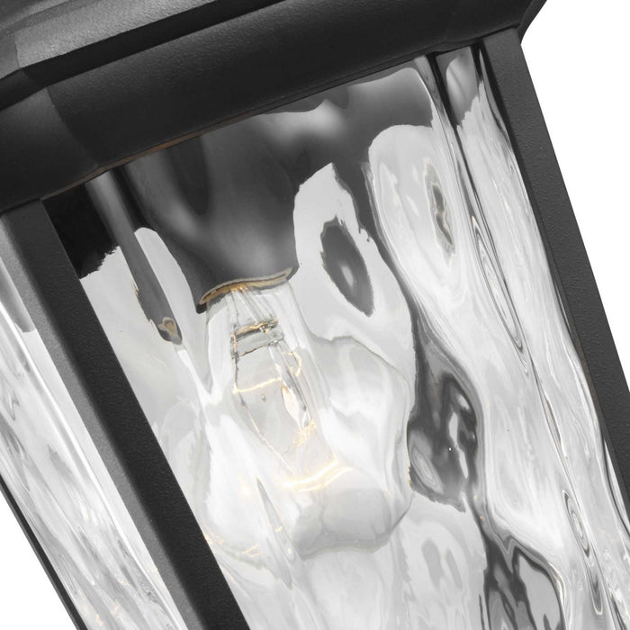 One Light Hanging Lantern from the Marquette collection in Black finish
