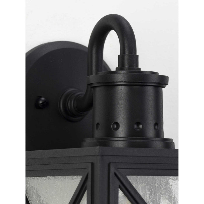 One Light Wall Lantern from the Seagrove collection in Black finish