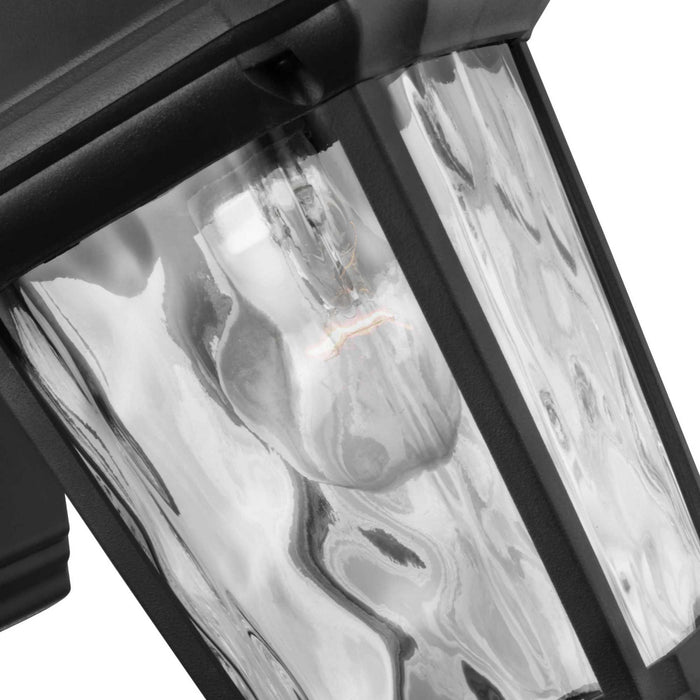 One Light Wall Lantern from the Marquette collection in Black finish