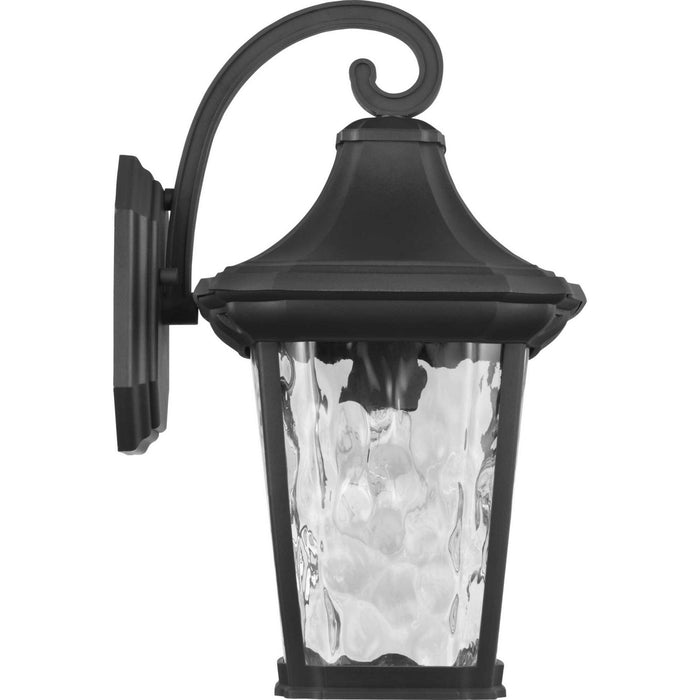 One Light Wall Lantern from the Marquette collection in Black finish