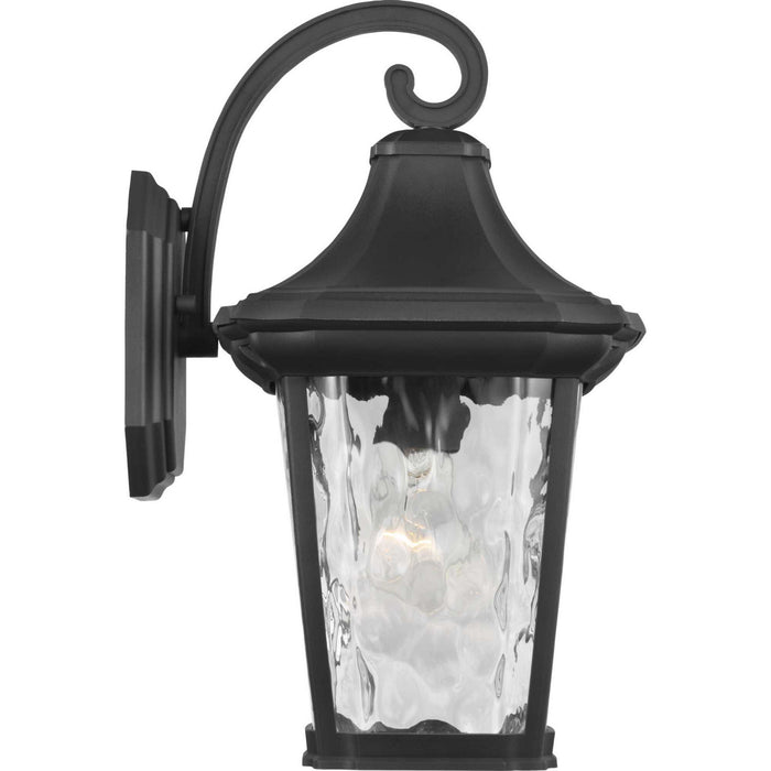 One Light Wall Lantern from the Marquette collection in Black finish