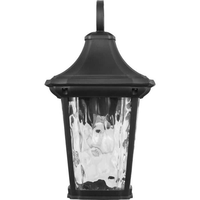 One Light Wall Lantern from the Marquette collection in Black finish