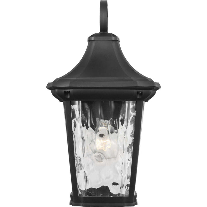 One Light Wall Lantern from the Marquette collection in Black finish