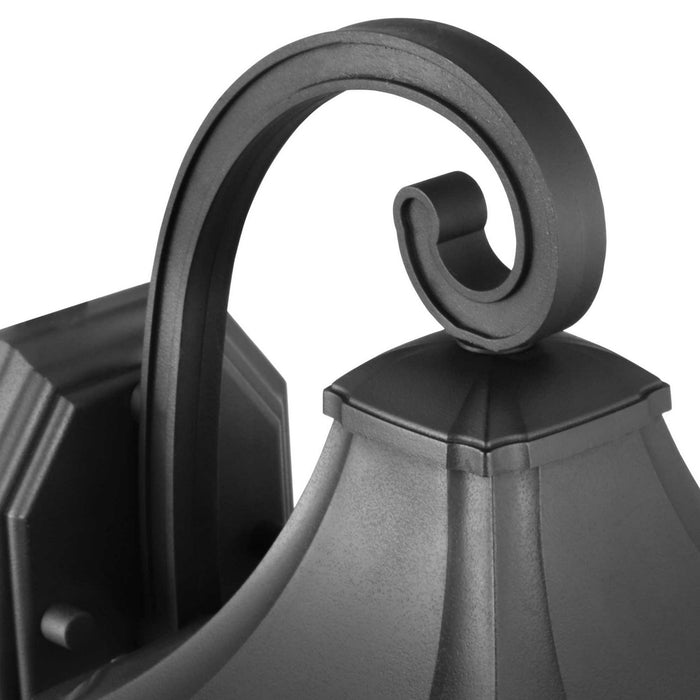One Light Wall Lantern from the Marquette collection in Black finish