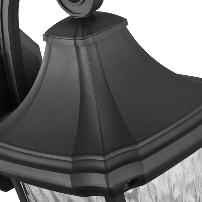 One Light Wall Lantern from the Marquette collection in Black finish