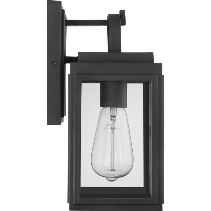 One Light Wall Lantern from the Grandbury collection in Black finish