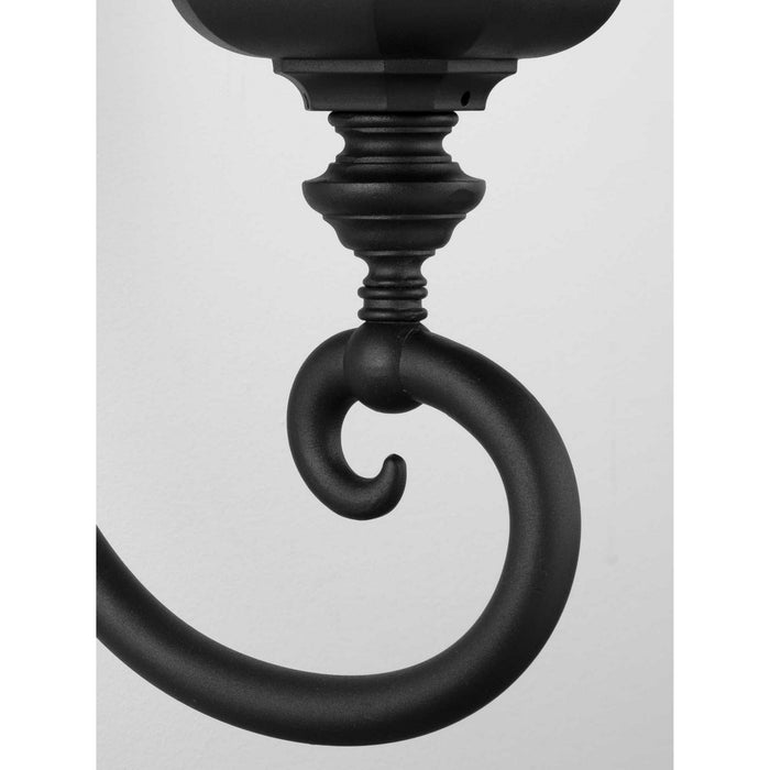 One Light Wall Lantern from the Crawford collection in Black finish