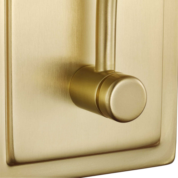 One Light Wall Sconce from the Bonita collection in Satin Brass finish