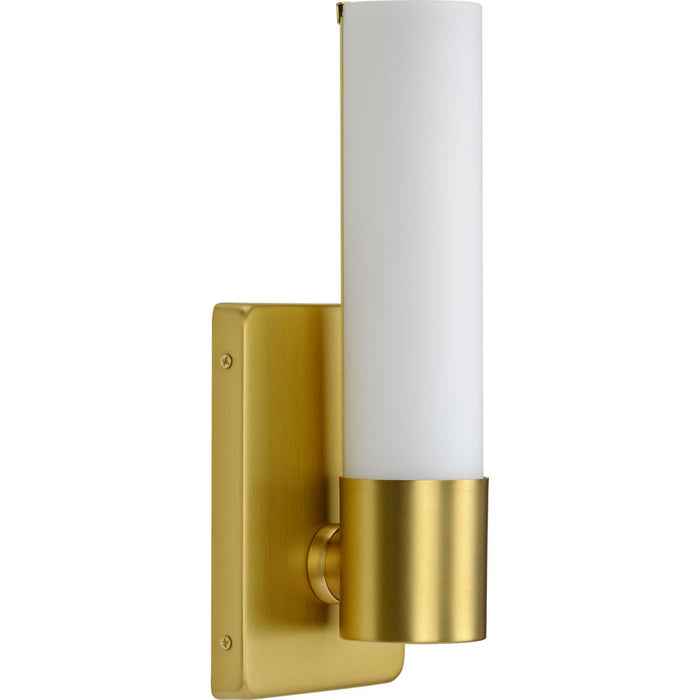 LED Wall Bracket from the Blanco LED collection in Satin Brass finish