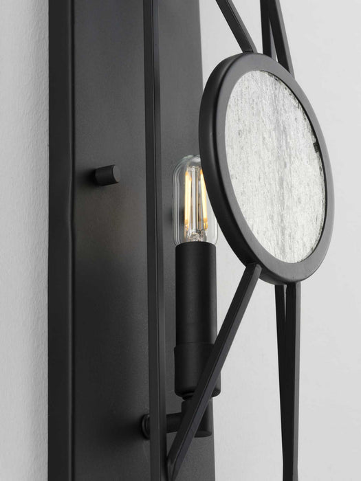One Light Wall Sconce from the Cumberland collection in Black finish