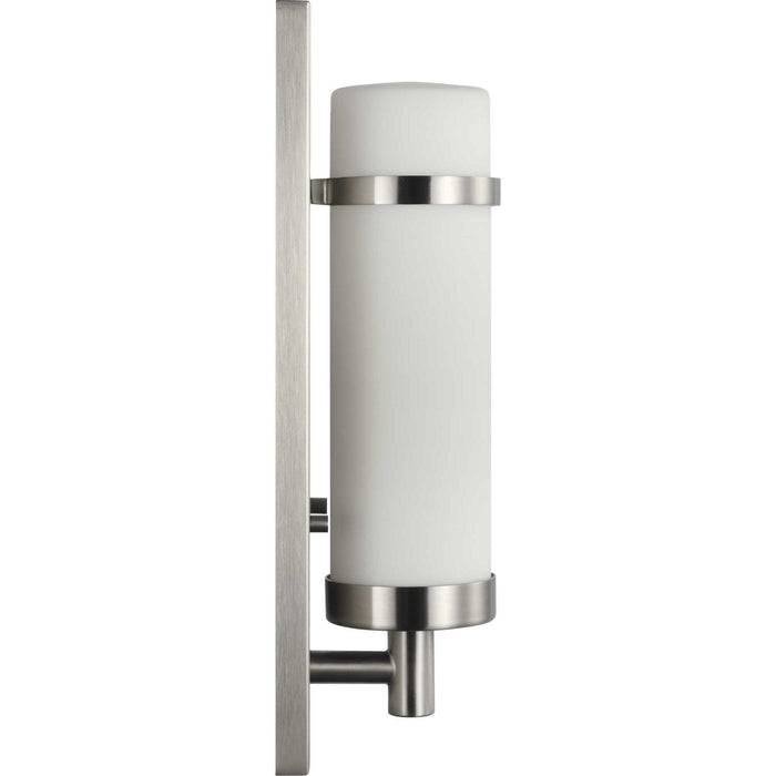 One Light Wall Sconce from the Hartwick collection in Brushed Nickel finish